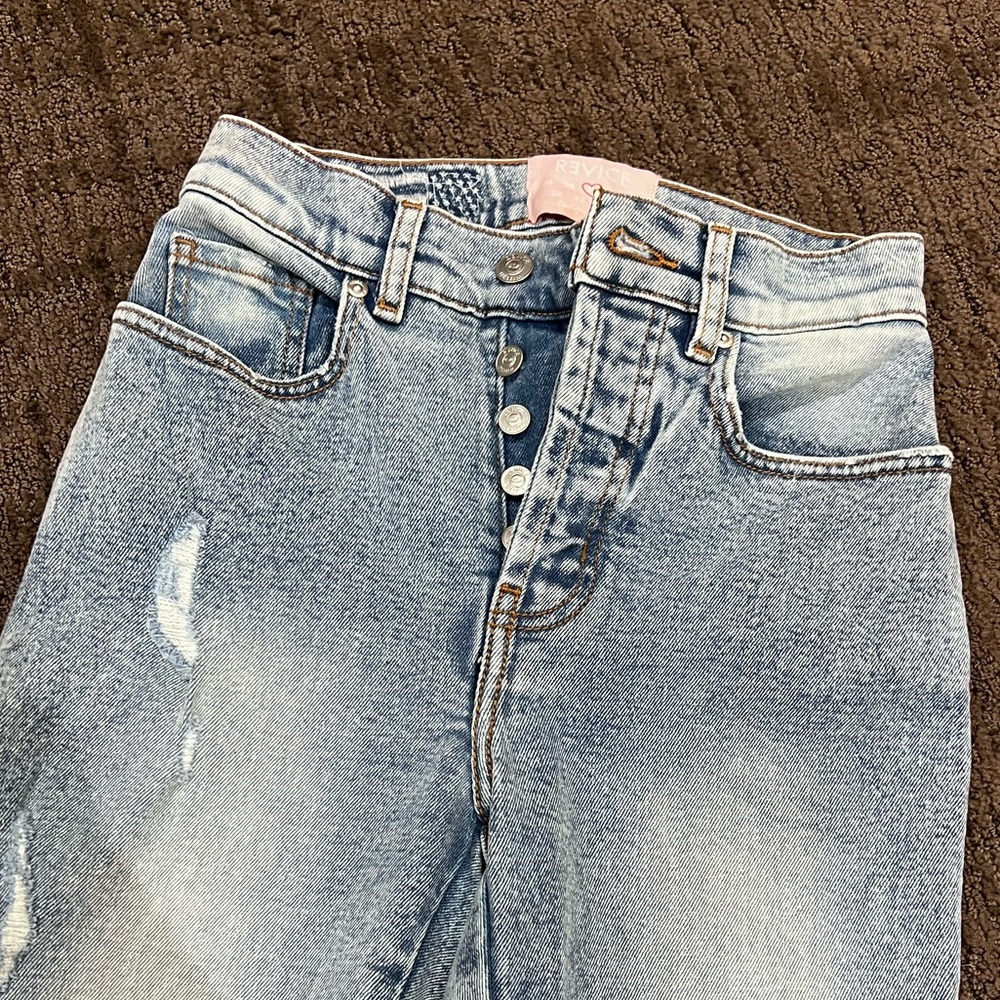 Revice denim straight leg jean